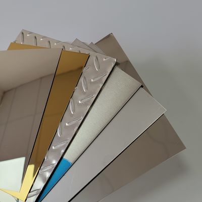 Phẩm chất  BA HL 304 Stainless Steel Plate 1000mm-6000mm Length ±0.02mm Tolerance nhà máy