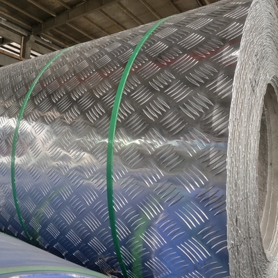 1090 0,8mm Stucco Embossed Aluminium Coil cho ánh sáng